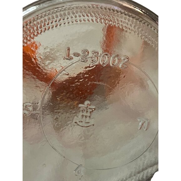 Vintage Anchor Hocking Juice Pitcher 1 Qt MCM Atomic Starburst Orange Lid Used - Picture 11 of 14